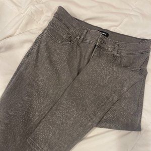 gray express pants